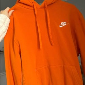 Nike hoodie orange